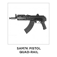 SAM7K Pistol Qual-Rail